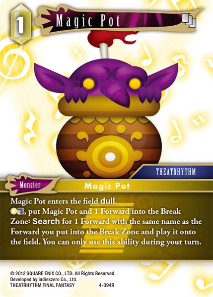 Magic Pot - 4-094R - Opus IV - Card Cavern
