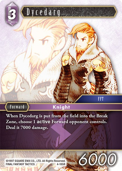 Dycedarg - 4-105R - Opus IV - Foil - Card Cavern