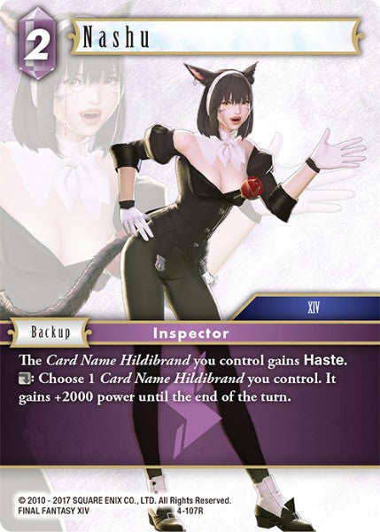 Nashu - 4-107R - Opus IV - Foil - Card Cavern
