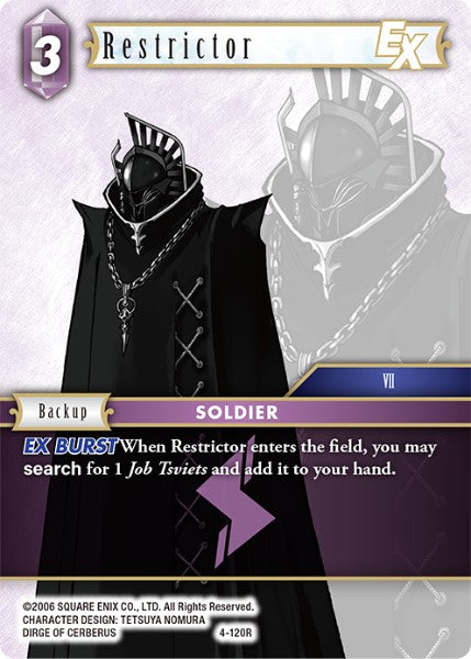 Restrictor - 4-120R - Opus IV - Foil - Card Cavern