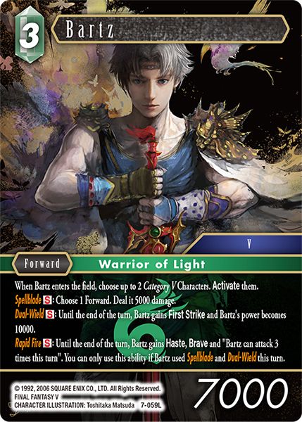 Bartz - 7-059L - Opus VII - Foil - Card Cavern
