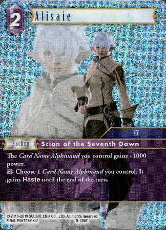 Alisaie - 8-090C - Opus VIII - Foil - Card Cavern