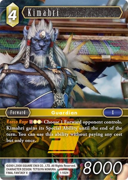 Kimahri - 1-102H - Opus I - Foil - Card Cavern