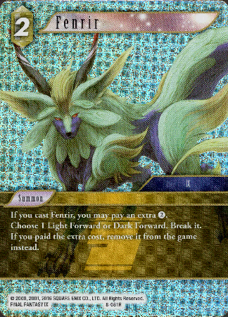 Fenrir - 8-081R - Opus VIII - Foil - Card Cavern