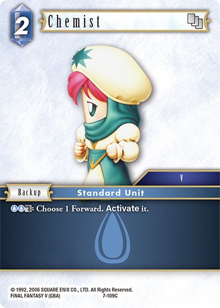 Chemist - 7-109C - Opus VII - Card Cavern