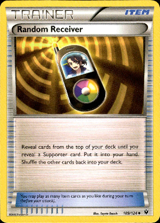 Random Receiver - 109/124 - Fates Collide - Card Cavern