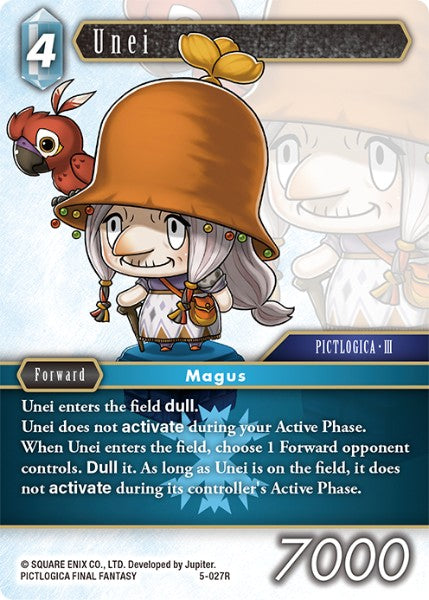 Unei - 5-027R - Opus V - Card Cavern