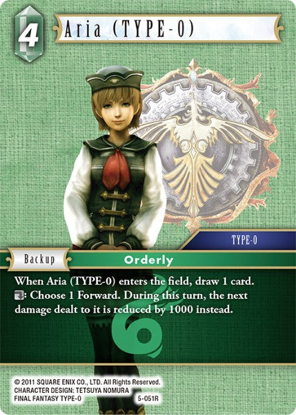 Aria - 5-051R - Opus V - Foil - Card Cavern