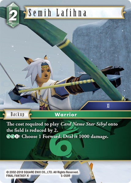 Semih Lafihna - 5-059R - Opus V - Foil - Card Cavern