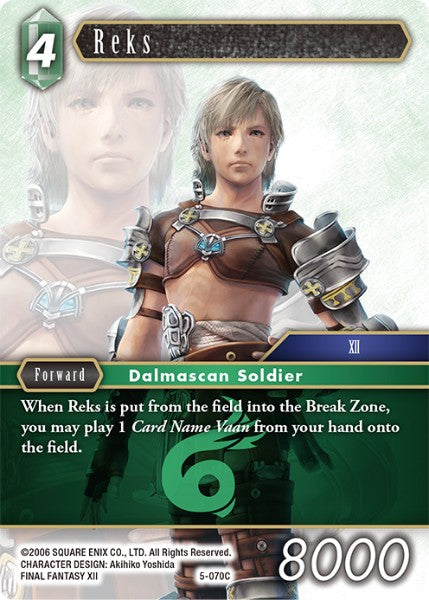 Reks - 5-070C - Opus V - Card Cavern