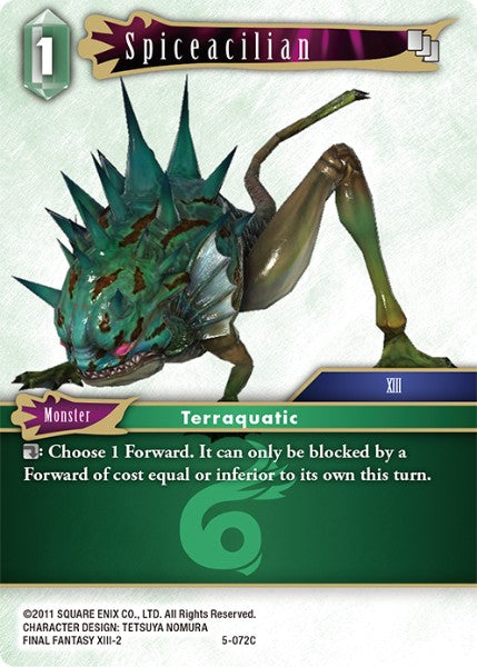 Spiceacilian - 5-072C - Opus V - Foil - Card Cavern