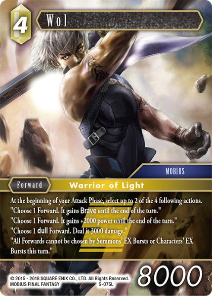 Wol - 5-075L - Opus V - Foil - Card Cavern