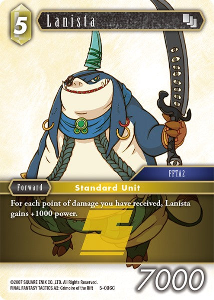 Lanista - 5-096C - Opus V - Card Cavern