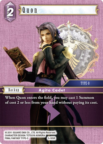 Quon - 5-105R - Opus V - Foil - Card Cavern