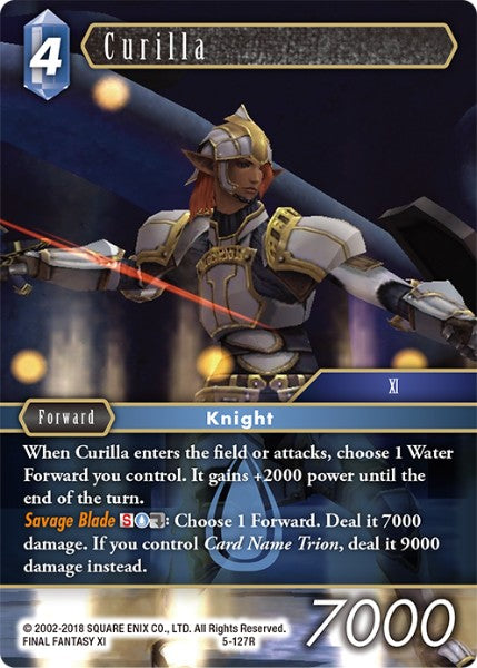 Curilla - 5-127R - Opus V - Foil - Card Cavern