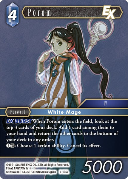 Porom - 5-135L - Opus V - Foil - Card Cavern