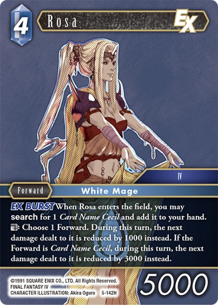 Rosa - 5-142H - Opus V - Foil - Card Cavern