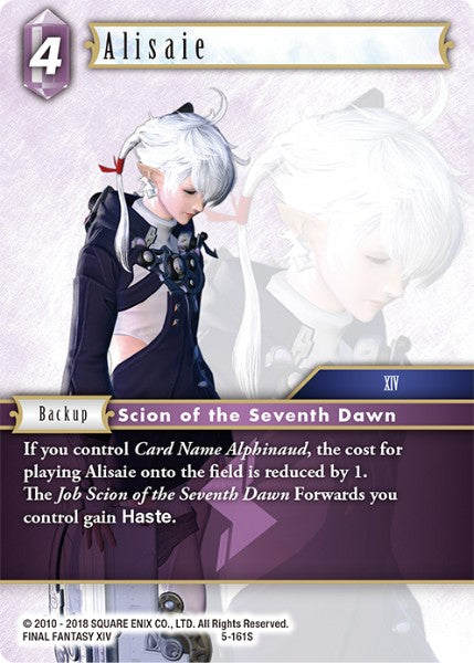 Alisaie - 5-161S - Opus V - Foil - Card Cavern