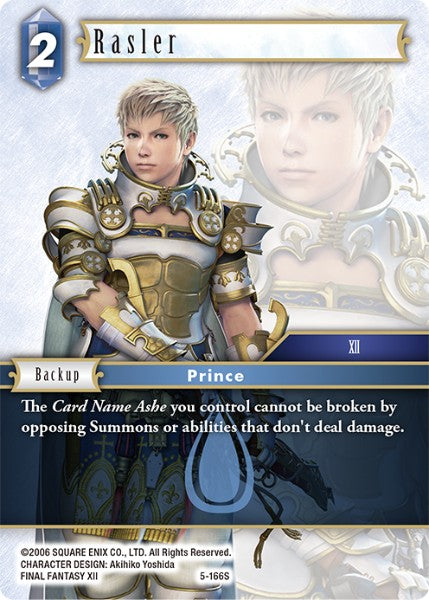 Rasler - 5-166S - Opus V - Card Cavern