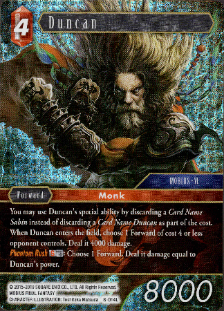 Duncan - 8-014L - Opus VIII - Foil - Card Cavern