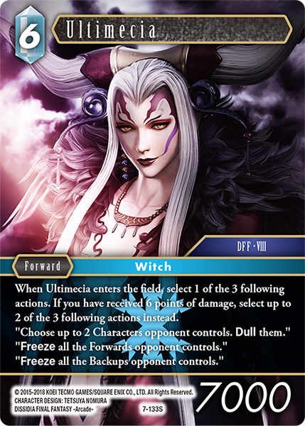 Ultimecia - 7-133S - Opus VII - Foil - Card Cavern