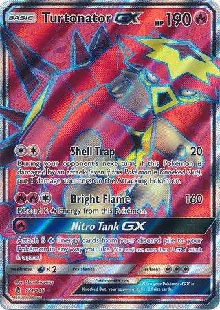 Turtonator GX Full Art - 131/145 - Guardians Rising - Holo - Card Cavern