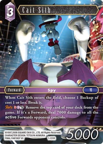 Cait Sith - 1-131R - Opus I - Card Cavern