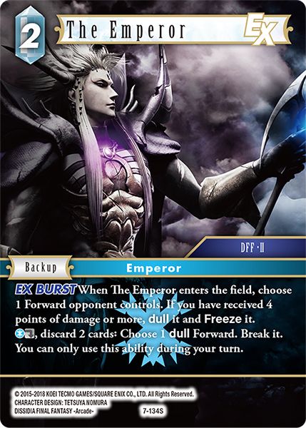 The Emperor - 7-134S - Opus VII - Foil - Card Cavern