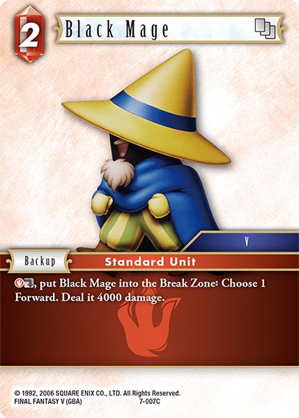 Black Mage - 7-007C - Opus VII - Foil - Card Cavern