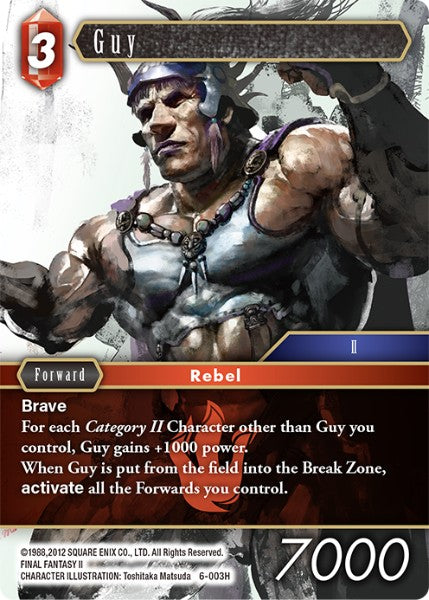 Guy - 6-003H - Opus VI - Foil - Card Cavern