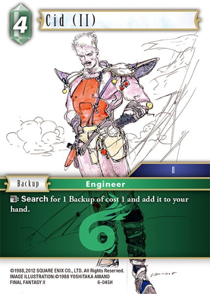 Cid (II) - 6-045H - Opus VI - Card Cavern