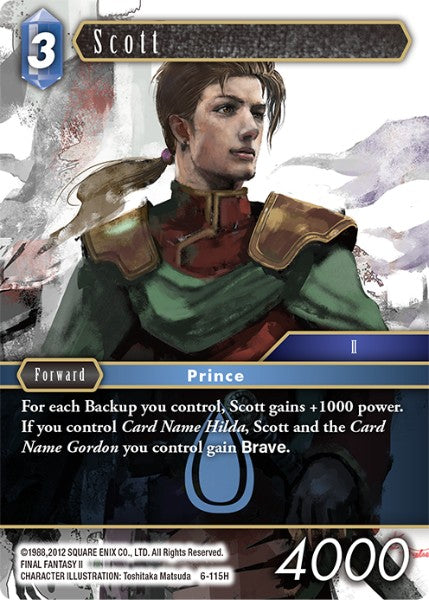Scott - 6-115H - Opus VI - Foil - Card Cavern