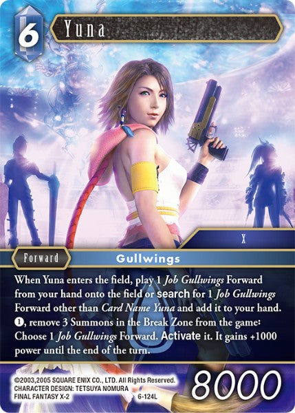 Yuna - 6-124L - Opus VI - Foil - Card Cavern