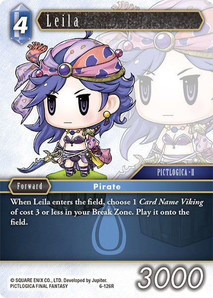 Leila - 6-126R - Opus VI - Foil - Card Cavern