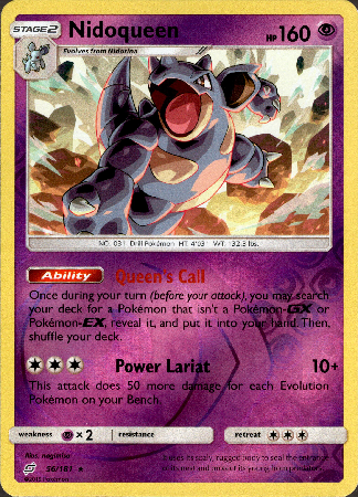Nidoqueen - 56/181 - Team Up