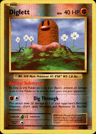 Diglett - 55/108 - Evolutions