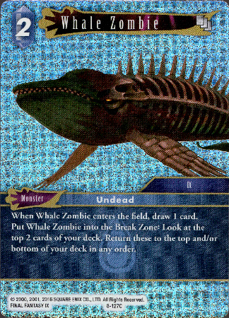 Whale Zombie - 8-127C - Opus VIII