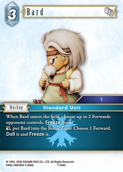 Bard - 7-024C - Opus VII - Card Cavern