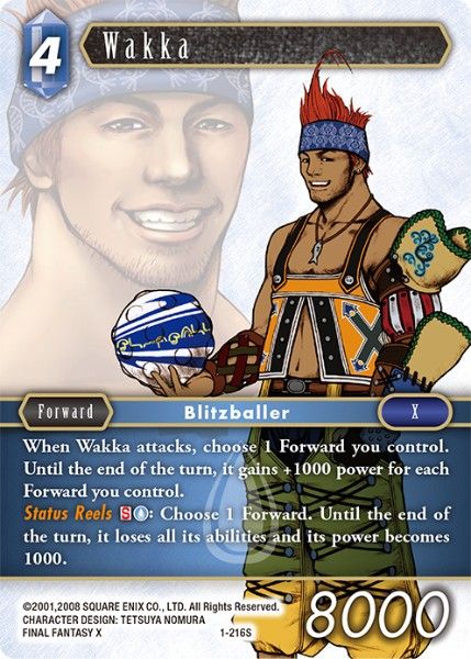 Wakka - 1-216S - Opus I - Foil - Card Cavern