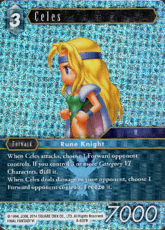 Celes - 8-037R - Opus VIII - Foil - Card Cavern
