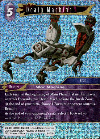 Death Machine - 8-102R - Opus VIII - Foil - Card Cavern