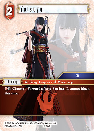 Yotsuyu - 8-020R - Opus VIII - Card Cavern