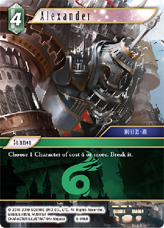 Alexander - 8-046R - Opus VIII - Card Cavern