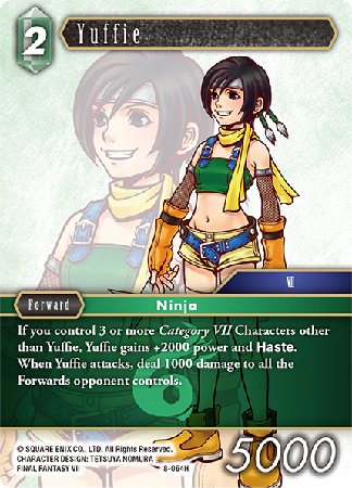 Yuffie - 8-064H - Opus VIII - Card Cavern
