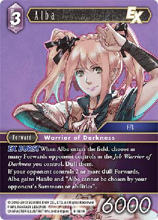 Alba - 8-091H - Opus VIII - Card Cavern