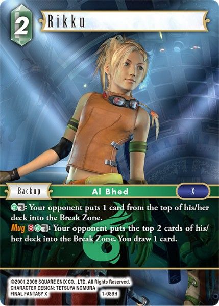 Rikku - 1-089H - Opus I - Foil - Card Cavern