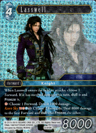 Lasswell - 8-043H - Opus VIII - Foil - Card Cavern
