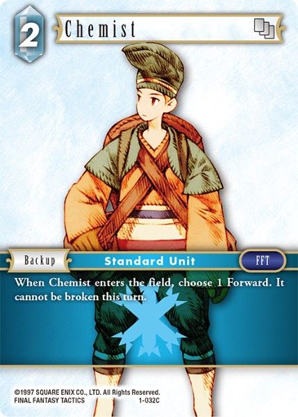 Chemist - 1-032C - Opus I - Card Cavern