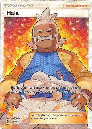 Hala Full Art - 143/145 - Guardians Rising - Holo - Card Cavern