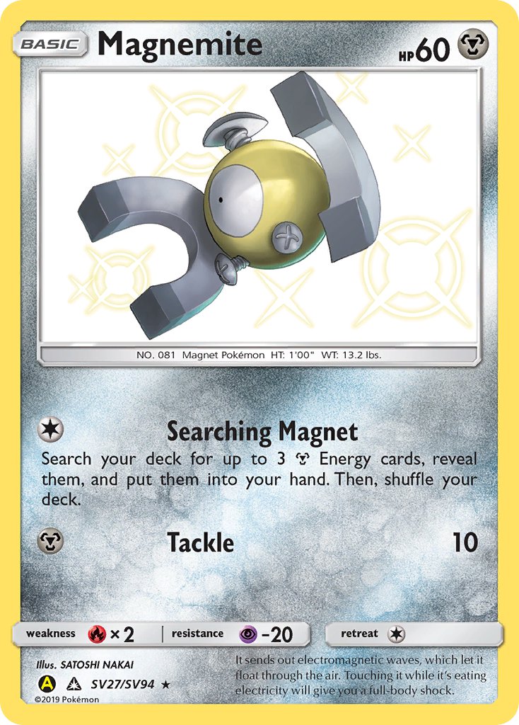 Magnemite - SV27/SV94 - Hidden Fates - Card Cavern